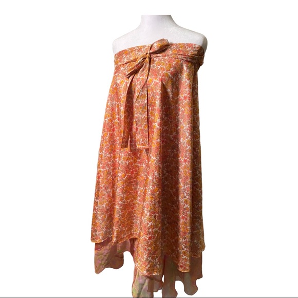 100% Silk Wrap Skirt, Made in India - Picture 3 of 8